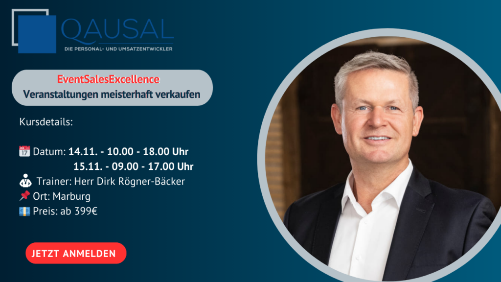 EventSalesExcellence – Veranstaltungen meisterhaft verkaufen